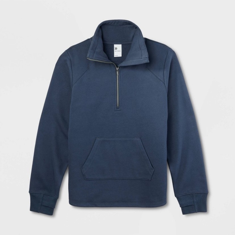 Fleece1/2 Zip Legging Friendly Pullover Sweatshirt - All In Motion